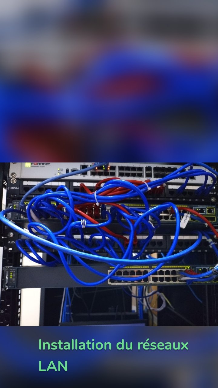 Installation du réseaux LAN